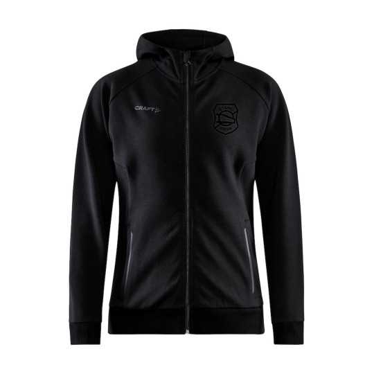 BSG Stahl Riesa Full Zip Hood "BLACK EDITION" Women