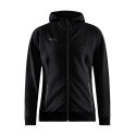 BSG Stahl Riesa Full Zip Hood "BLACK EDITION" Women