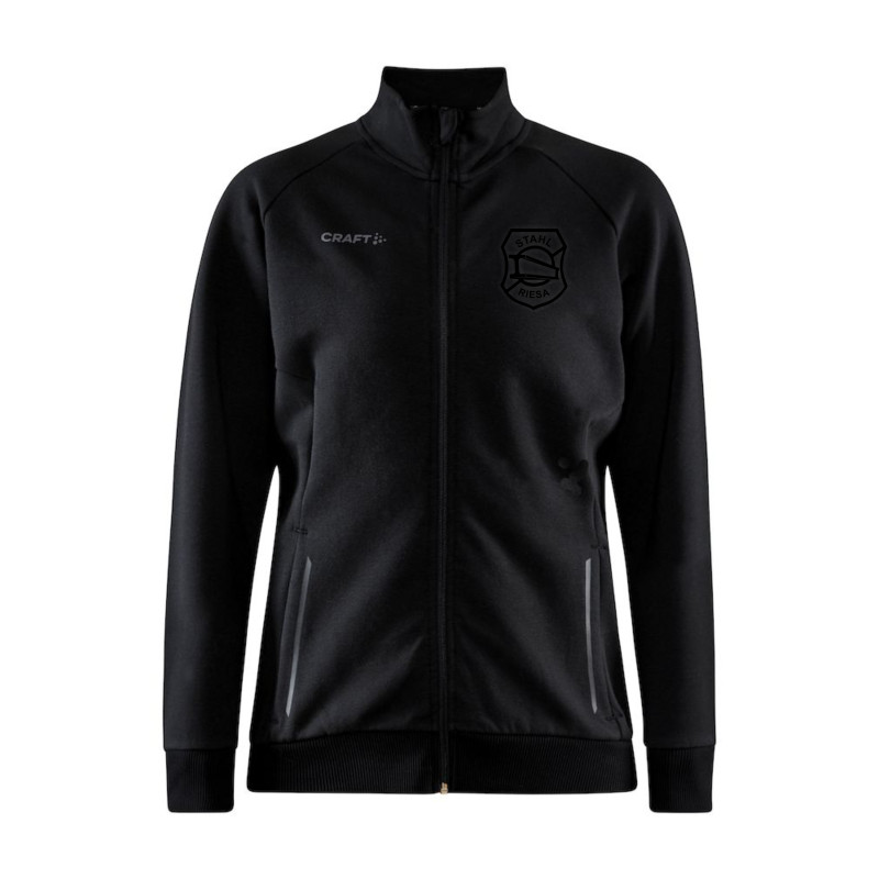 BSG Stahl Riesa CORE Full Zip Jacket "BLACK EDITION" Women