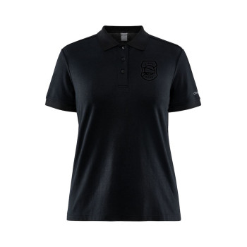 BSG Stahl Riesa CORE Polo Shirt "BLACK EDITION" Women