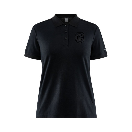 BSG Stahl Riesa CORE Polo Shirt "BLACK EDITION" Women