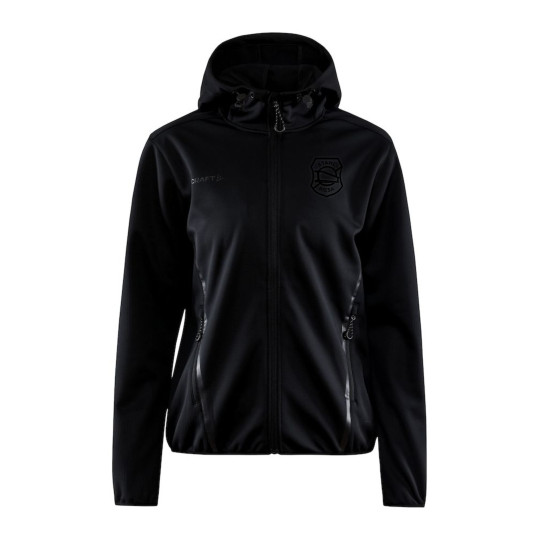 BSG Stahl Riesa Soft Shell Jacket "BLACK EDITION" Women