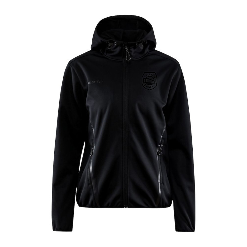 BSG Stahl Riesa Soft Shell Jacket "BLACK EDITION" Women