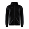 BSG Stahl Riesa Full Zip Hood "BLACK EDITION" Junior