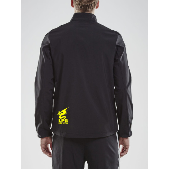 LPG Softshelljacke Herren schwarz