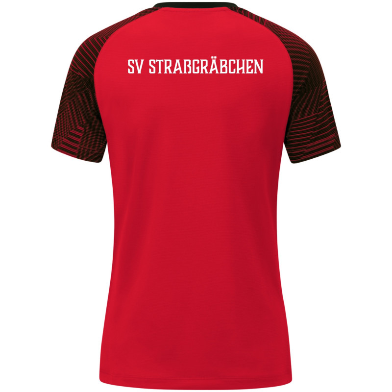 SV Straßgräbchen Damen T-Shirt rot/schwarz