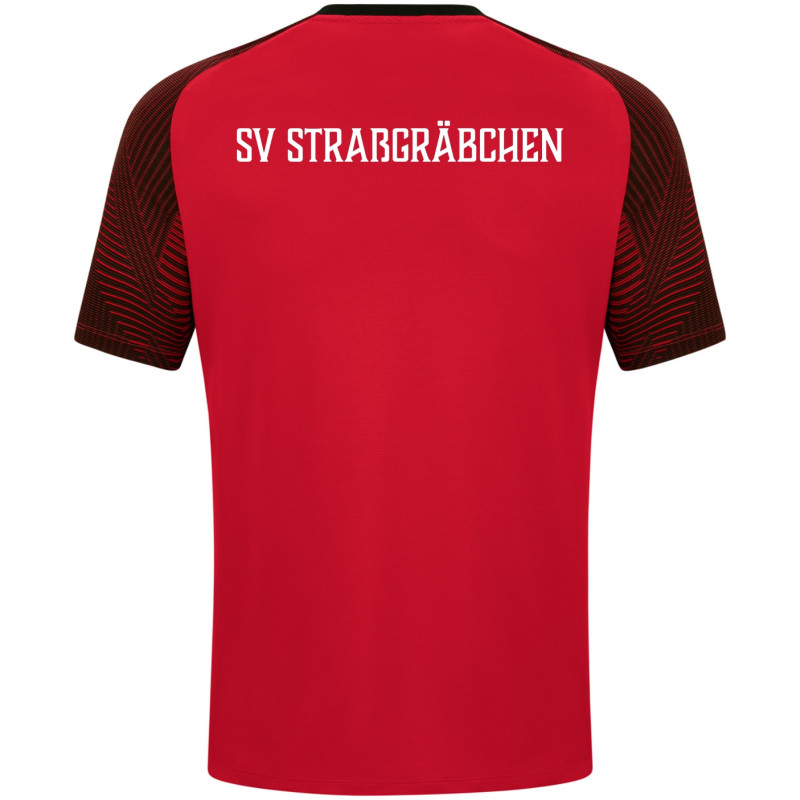 SV Straßgräbchen Herren T-Shirt rot/schwarz