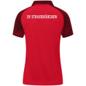 SV Straßgräbchen Damen Polo rot/schwarz