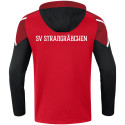 SV Straßgräbchen Kinder Kaputzensweat rot/schwarz