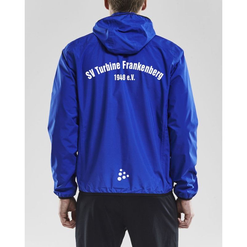 Turbine Frankenberg KANU Herren Regenjacke blau