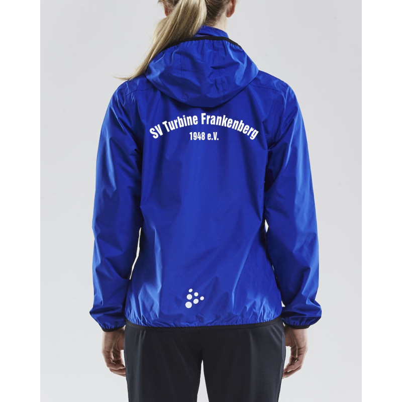 Turbine Frankenberg KANU Damen Regenjacke blau