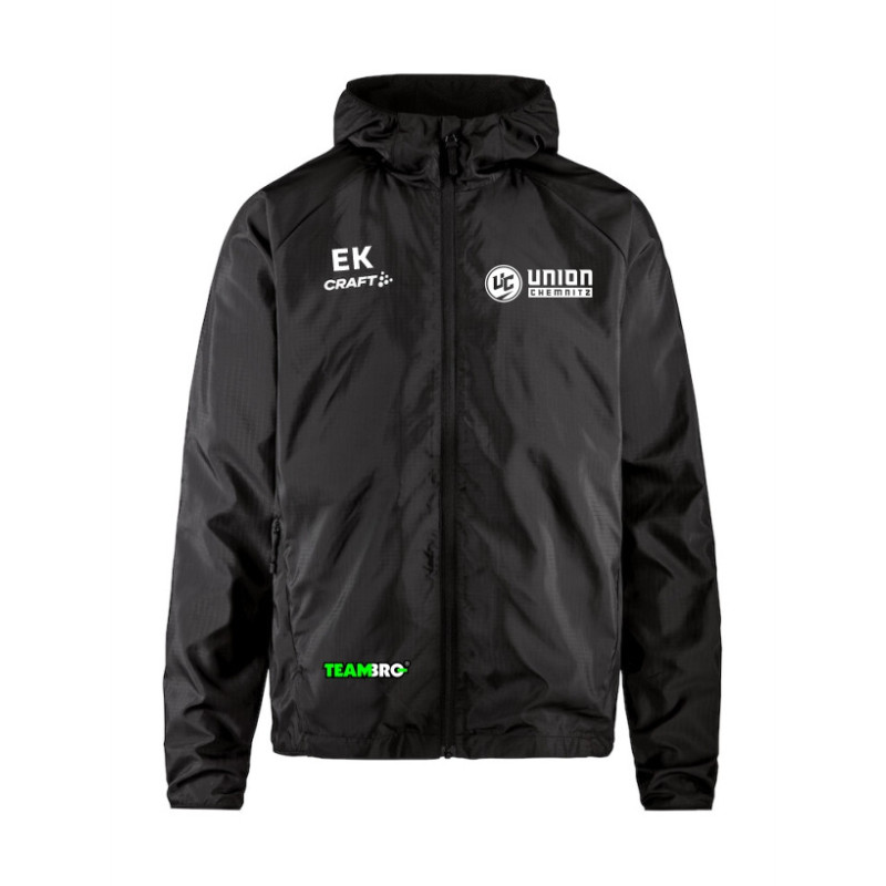 UNION CHEMNITZ Squad Wind Jacket Junior schwarz