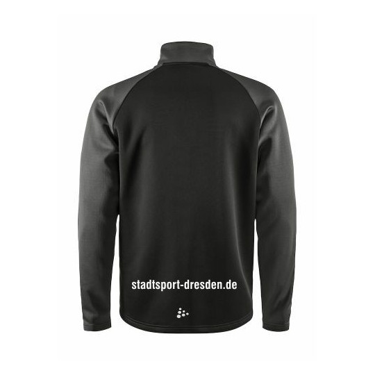 StadtSport Dresden  Squad 2.0 Full Zip Junior schwarz