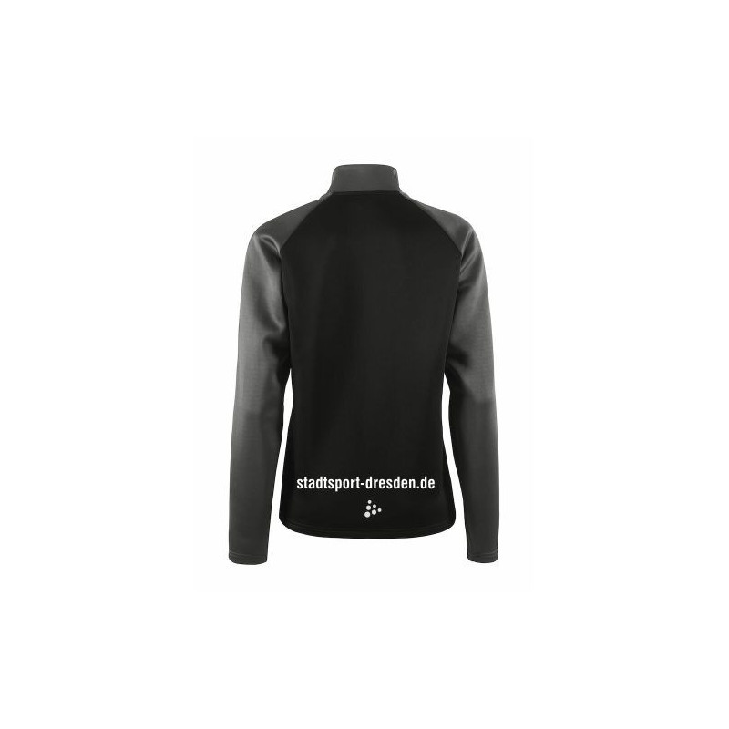 StadtSport Dresden  Squad 2.0 Full Zip Women schwarz