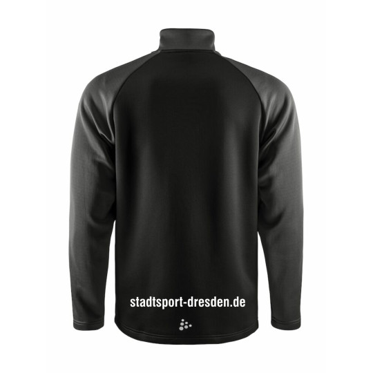 StadtSport Dresden  Squad 2.0 Half Zip Junior schwarz