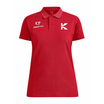 Kinder-Fit Damen Poloshirt für Trainerinnen blau