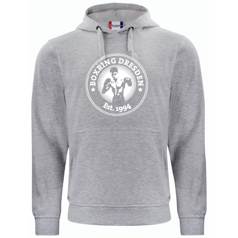Boxring  Dresden Unisex Hoodie BOXRING grau