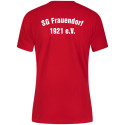 SG Frauendorf Damen Baumwoll T-Shirt rot/weiss