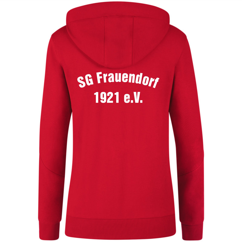 SG Frauendorf Damen Kapuzensweat rot/weiss