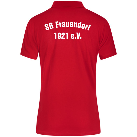 SG Frauendorf Damen Polo rot/weiss