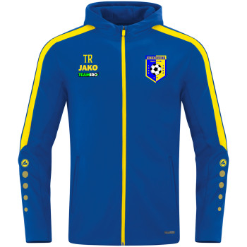 Oederaner SC Damen Kapuzenjacke blau/gelb