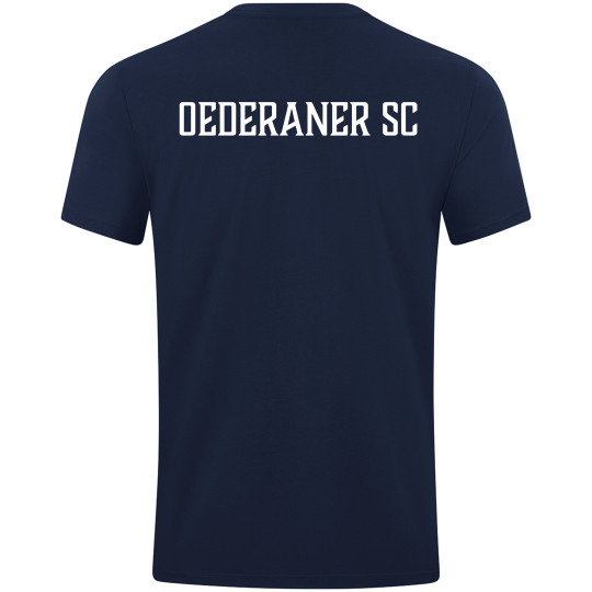Oederaner SC Kinder Baumwoll T-Shirt navy/weiss