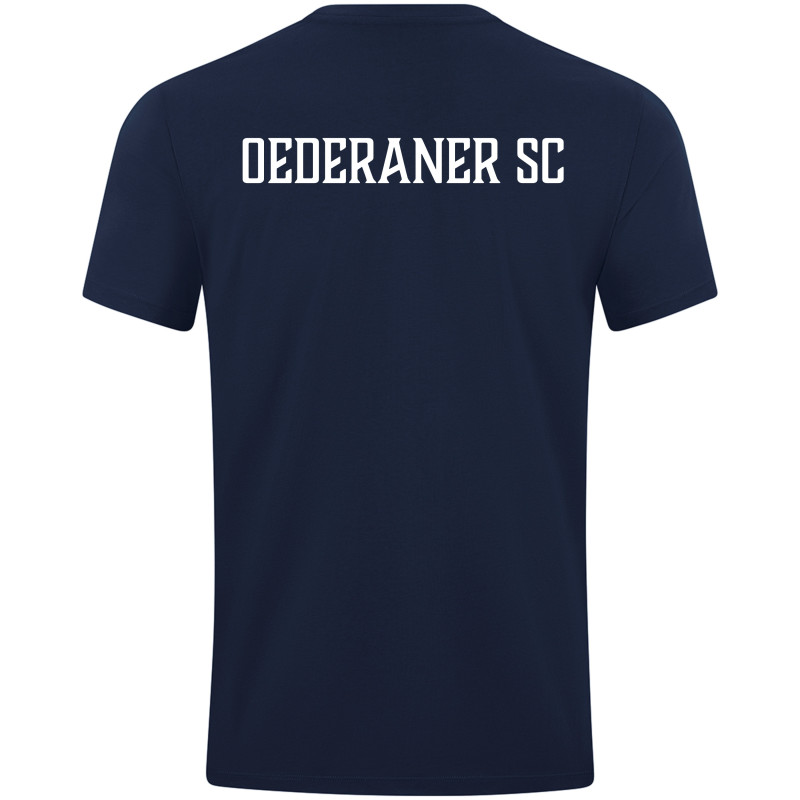 Oederaner SC Kinder Baumwoll T-Shirt navy/weiss