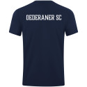 Oederaner SC Damen Baumwoll T-Shirt navy/weiss