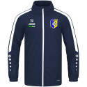 Oederaner SC Kinder Allwetterjacke navy/weiss