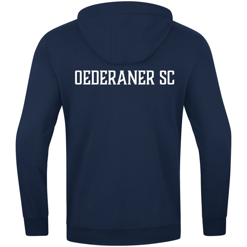 Oederaner SC Damen Kapuzensweat navy/weiss