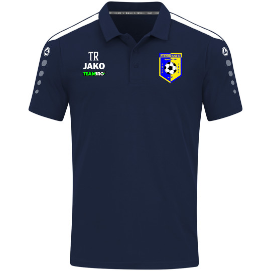 Oederaner SC Herren Polo navy/weiss