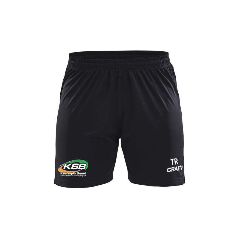 KSB SOE Damen Short schwarz