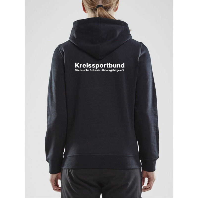 KSB SOE Damen Hoodie schwarz