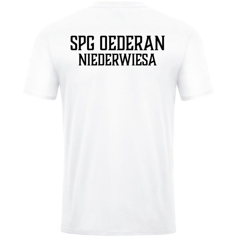 SpG Oederan-Niederwiesa Trainer T-Shirt weiss/schwarz