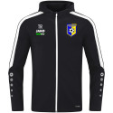 Oederaner SC Trainerin Kapuzenjacke schwarz/weiss