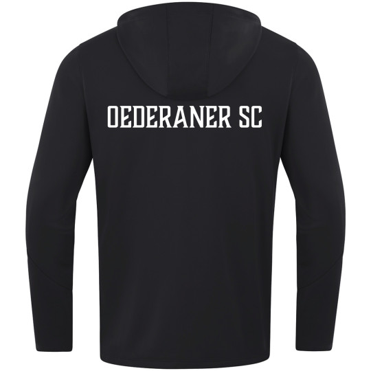 Oederaner SC Trainer Kapuzenjacke schwarz/weiss