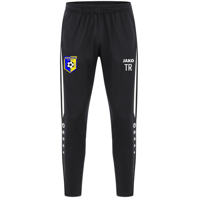 Oederaner SC Trainer Polyesterhose schwarz/weiss