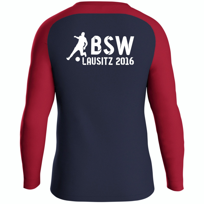 BSW Lausitz Kinder Sweatshirt marine/chili rot