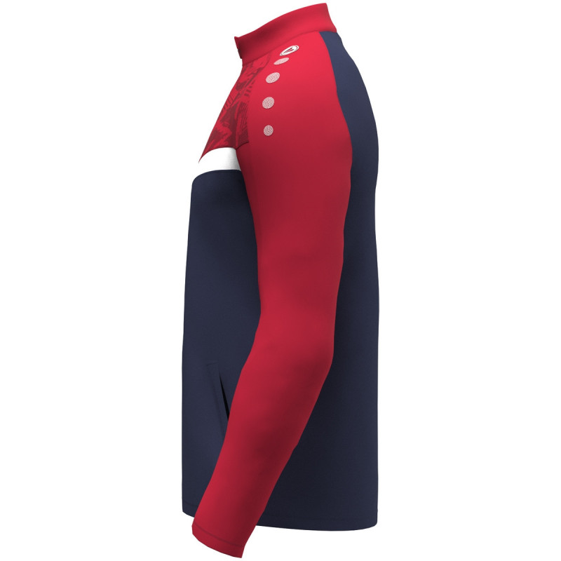 BSW Lausitz Kinder Trainingsjacke marine/chili rot