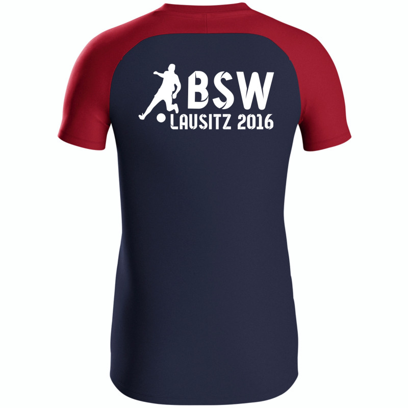 BSW Lausitz Herren Polo marine/chili rot