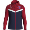 BSW Lausitz Kinder Kapuzenjacke marine/chili rot