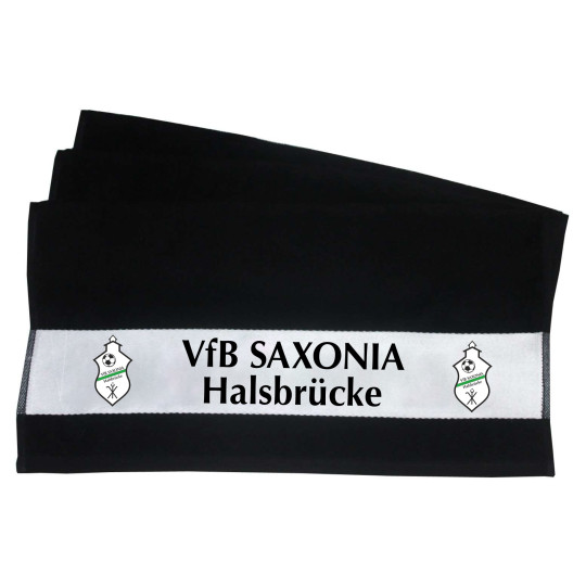 VfB Saxonia Halsbrücke Handtuch schwarz