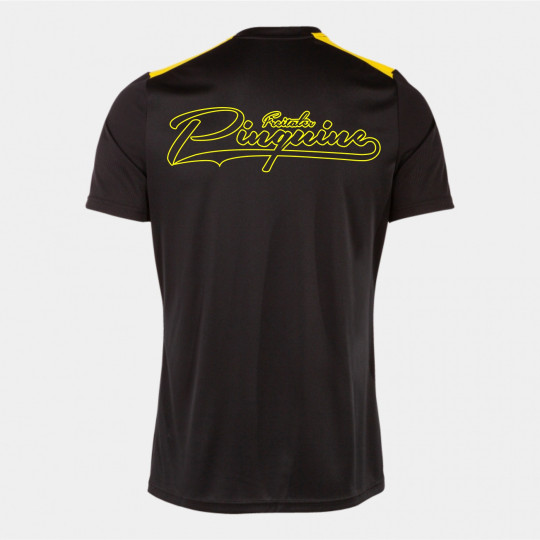 Freitaler Pinguine Unisex Champ T-Shirt schwarz/gelb