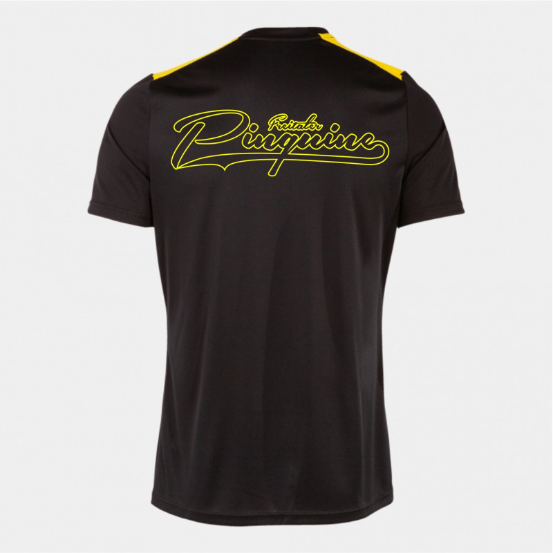 Freitaler Pinguine Unisex Champ T-Shirt schwarz/gelb