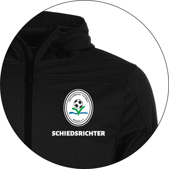 KVF Meissen Herren Softshelljacke schwarz