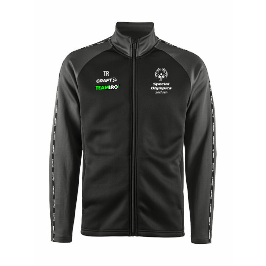 Special Olympics Herren Trainingsjacke schwarz