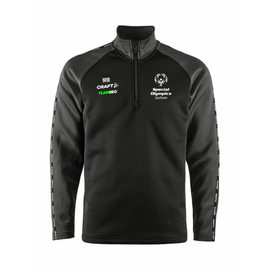 Special Olympics Herren ZipTop schwarz