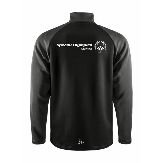 Special Olympics Herren ZipTop schwarz