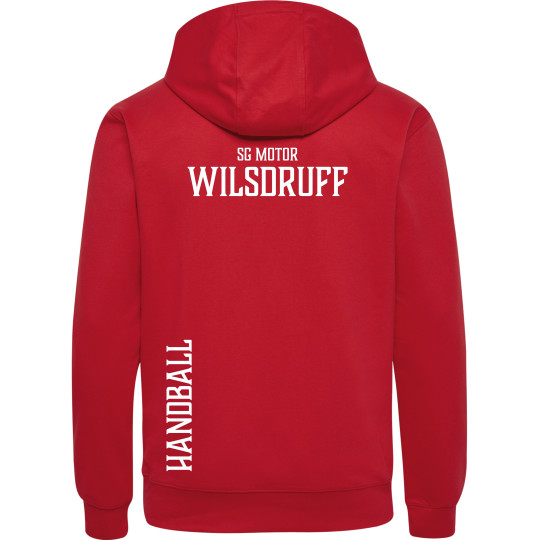 SG Motor Wilsdruff Handball Kinder Kapuzenjacke rot