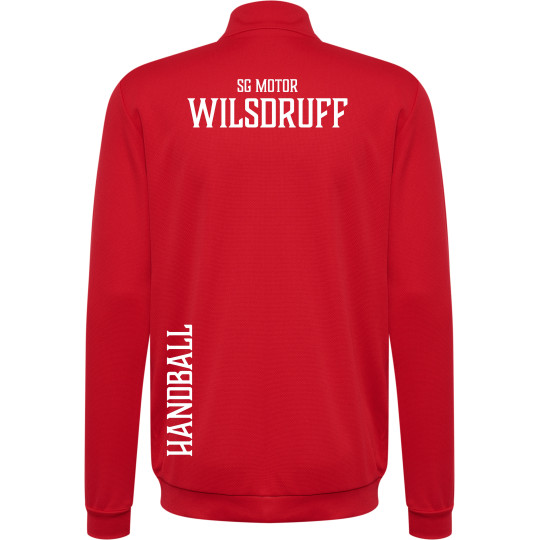 SG Motor Wilsdruff Handball Unisex Trainingsjacke rot